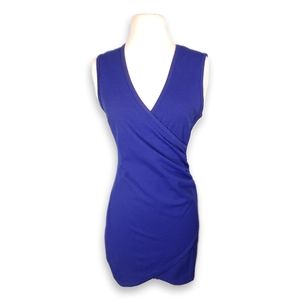 Dress Crystal Doll Women Dresses Zipper Sleeveless Party Blue Mini Dress Size 5